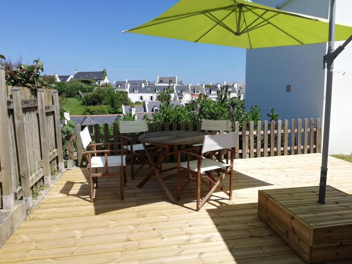 Maison Cosy Avec Jardin, Centre De Sauzon, 200M Du Port, 3 Chambres, Wifi, Terrasse Et Barbecue - Fr-1-418-211 Exterior photo